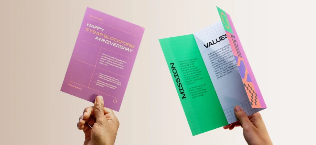 Flyers vs. Brochures